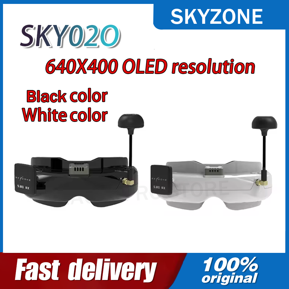 Drone Battery - แว่นตา FPV SKYZONE SKY02O OLED 5.8GHz