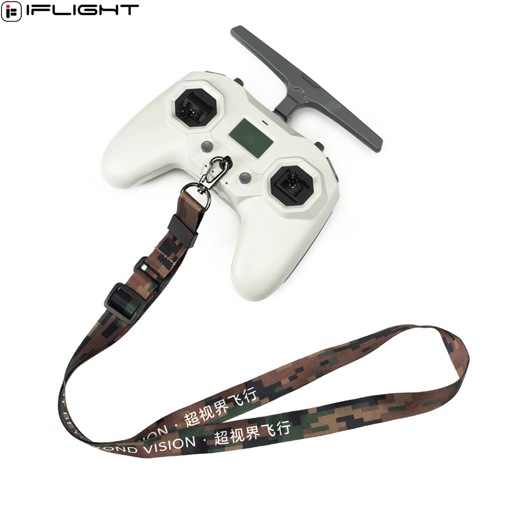 Drone Battery Strap - IFlight 25x500 มม.รีโมทคอนโทรลสายคล้องคอเข็มขัดปรับเครื่องส่งสัญญาณสําหรับ FPV Drone รีโมทคอนโทรลสายคล้อง