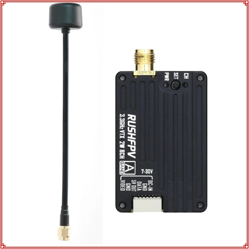 2026 ใหม่ RUSHFPV 3.3G 2W VTX  - Drone Antenna บทวิจารณ์และราคา