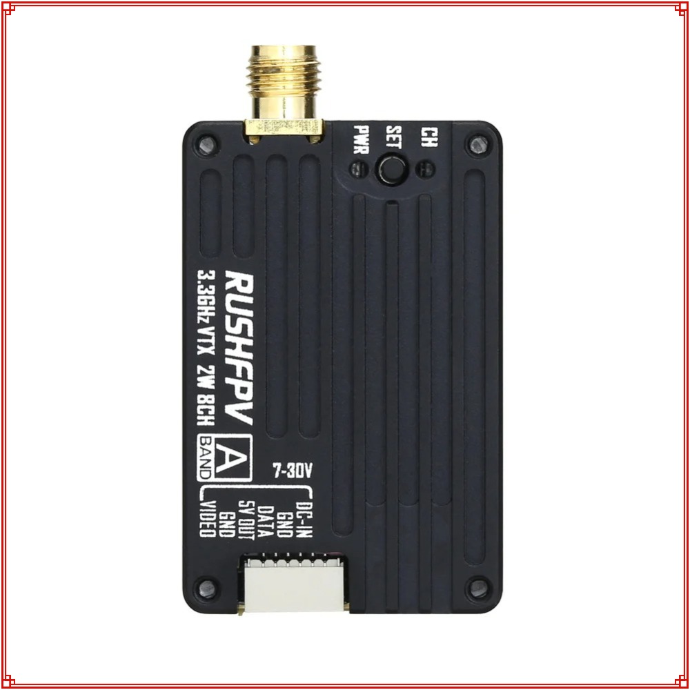2026 ใหม่ RUSHFPV 3.3G 2W VTX  - Drone Antenna บทวิจารณ์และราคา