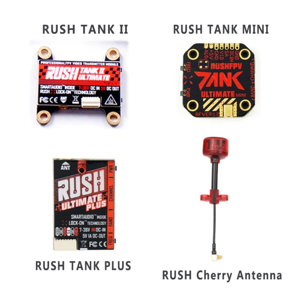 RUSH TANK Ultimate II/Mini/PLU - Drone Frame บทวิจารณ์และราคา