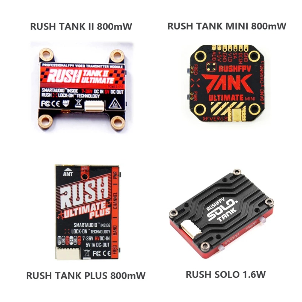 RUSH TANK Ultimate II/Mini/PLU - Drone Frame บทวิจารณ์และราคา