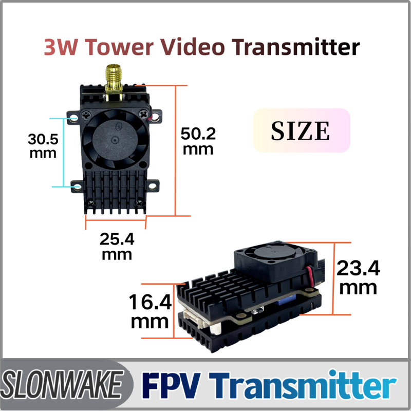 โมดูลส่งสัญญาณวิดีโอ SLONWAKE  - Drone Frame บทวิจารณ์และราคา