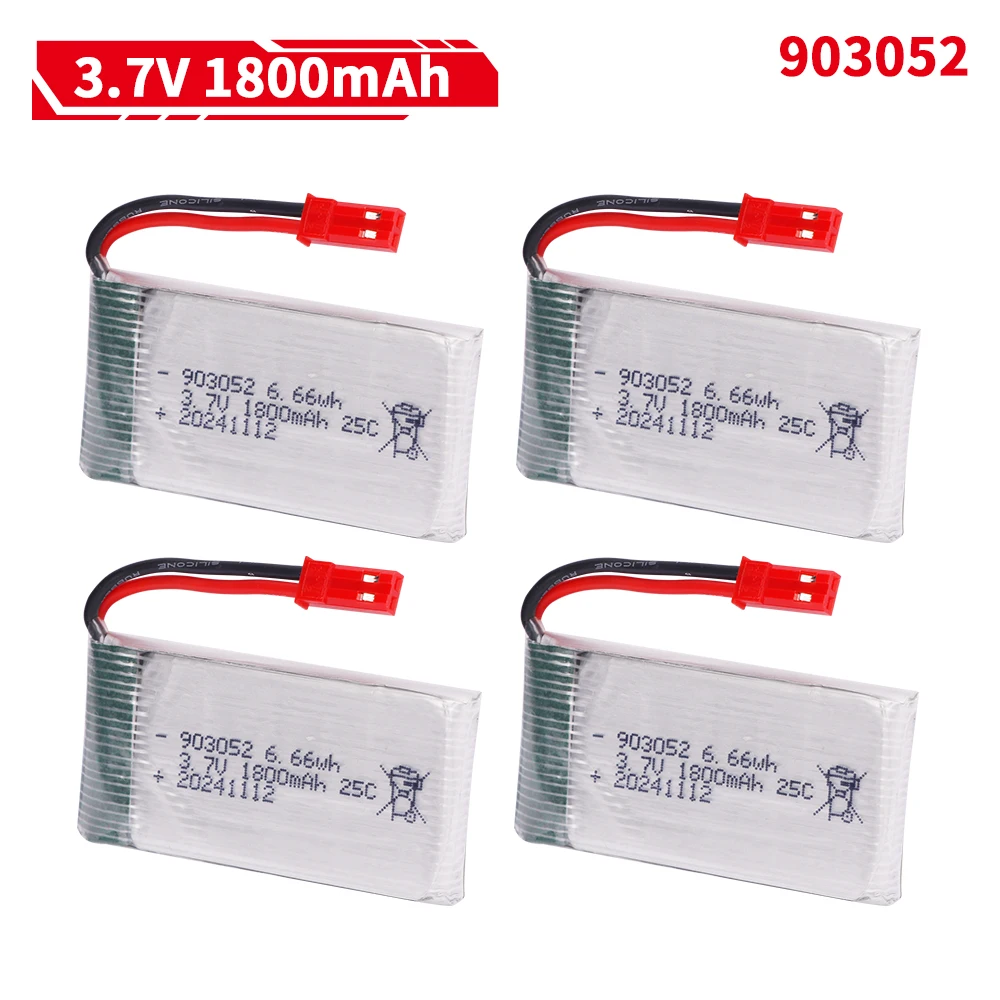 3.7V 1800mAh 903052 lipo แบตเต - Drone Charger บทวิจารณ์และราคา